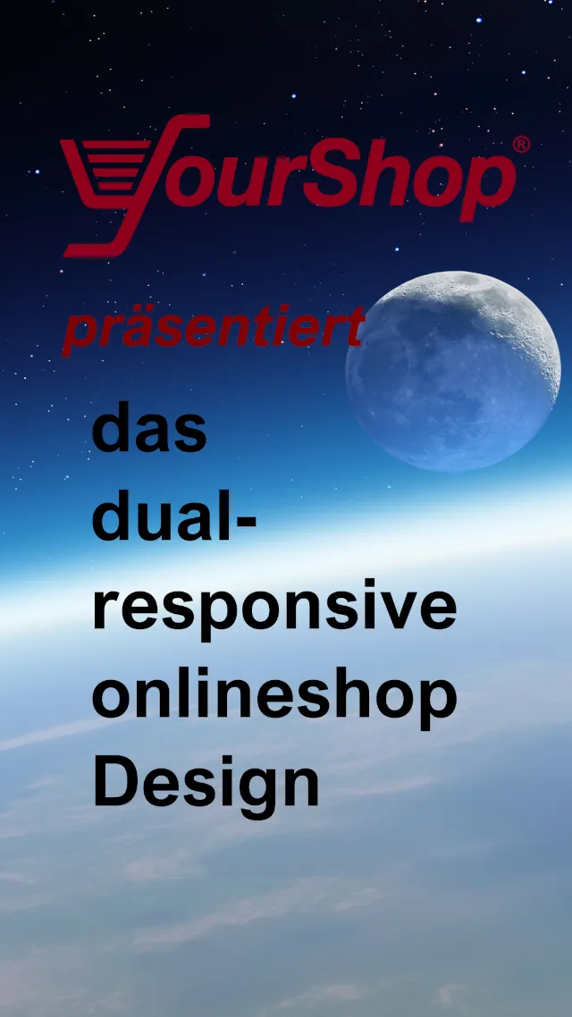 Dual-responsives Onlineshop-Design
