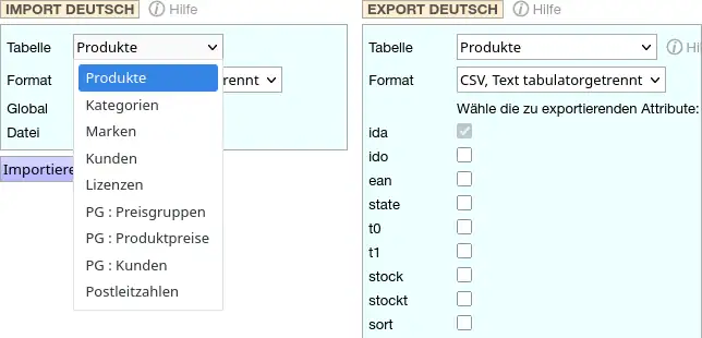 Die ERP-Schnittstelle